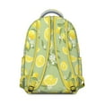 thumbnail image 3 of Lightweight Travel Backpack with Lemon Lover Print Cute and Retro Yellow Floral Design Perfect for School and Daily Use, 3 of 6