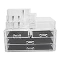 thumbnail image 2 of Caja de almacenamiento de maquillaje organizador de lápiz labial de cuatro cajones transparente exquisito práctico desmontable para organizador de artículos pequeños para ANGGREK Otros, 2 of 8