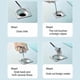 thumbnail image 4 of Sewer Pipe Dredging Extractor Flexible Grabber Claw Reacher Tool Drain Clog, 4 of 5