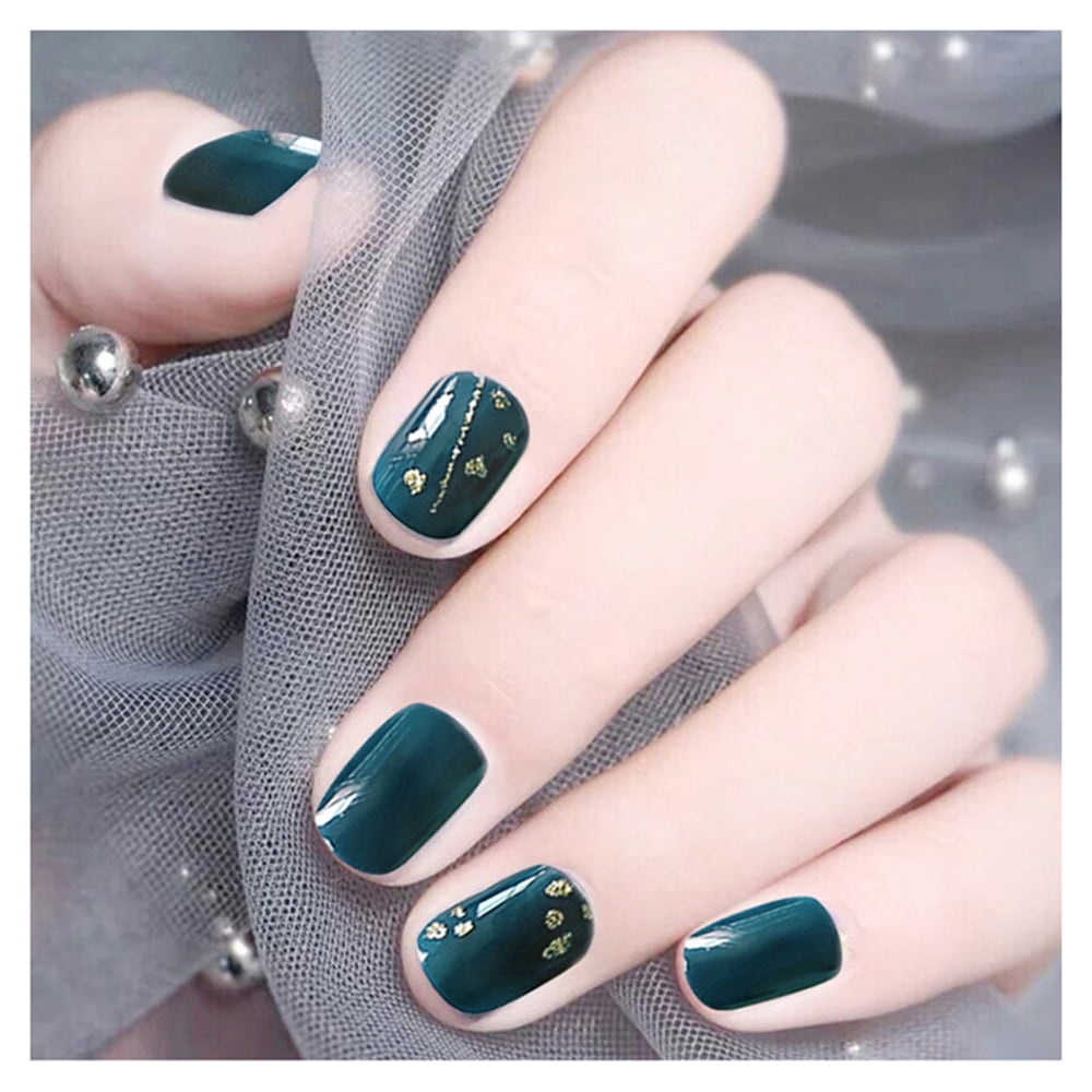 dark nail art