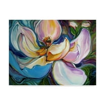 Trademark Fine Art 'Sweet Magnolia Modern Floral Abstract' Canvas Art by Marcia Baldwin