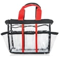 thumbnail image 2 of SHANY Clear Travel Makeup Bag - Cosmetics Organizer - Ready Set, 2 of 4