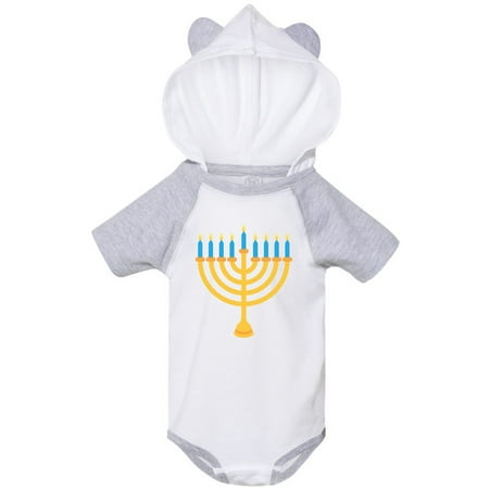 

Inktastic Hanukkah Chanukah Menorah Gift Baby Boy or Baby Girl Bodysuit