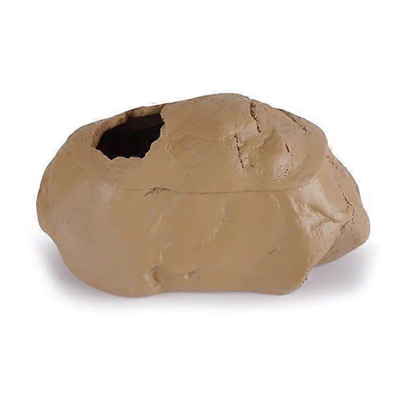 Fish Hiding Rock Cave Aquarium for Turtle Reptile Hide Habitat Shelter Decorations Lizard Snake Hideout Terrarium Orname
