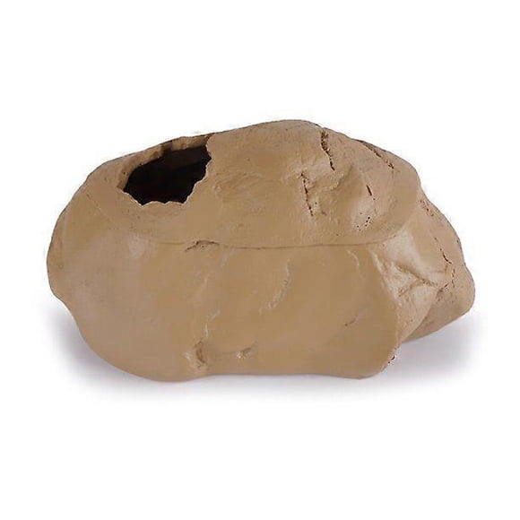 Fish Hiding Rock Cave Aquarium for Turtle Reptile Hide Habitat Shelter Decorations Lizard Snake Hideout Terrarium Orname