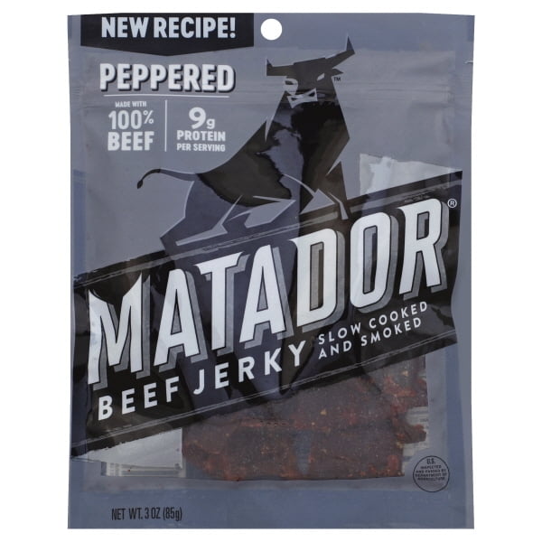 Frito Lay Matador Jerky Peppered 3.0oz