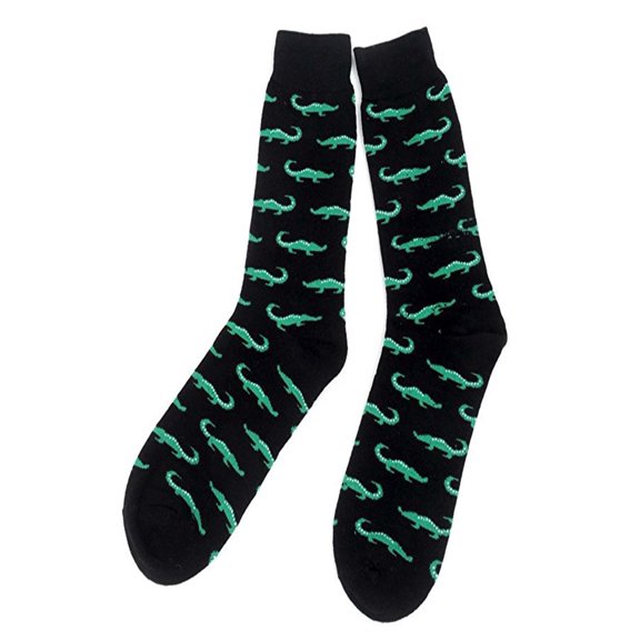 Men’s Crocodile Novelty Socks (6-Pack)