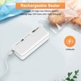thumbnail image 4 of Portable Mini Heat Sealer Mini Bag Sealer Heat Sealer Handheld Sealer Bag for Chip Bag Aluminum Foil Bags Food Storage-C, 4 of 8