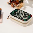 thumbnail image 7 of Christmas Velvet Portable Jewelry Box with Removable Compartment - Necklace, Earring, and Travel Organizer - Gift, 7 of 7