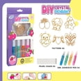thumbnail image 1 of DIY Crystal Paint Arts And Crafts Set Three Dimensional Baking Graffiti, Coloring, And Adhesive Painting, 1 of 2