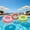A, variant on Txlpkdyx Thick Inflatable Donut Swim Floats Bites Style Water Tube For Pool Lakes Beach Outdoor Water Use Fits Teens Adults Summer Water Floating Gear