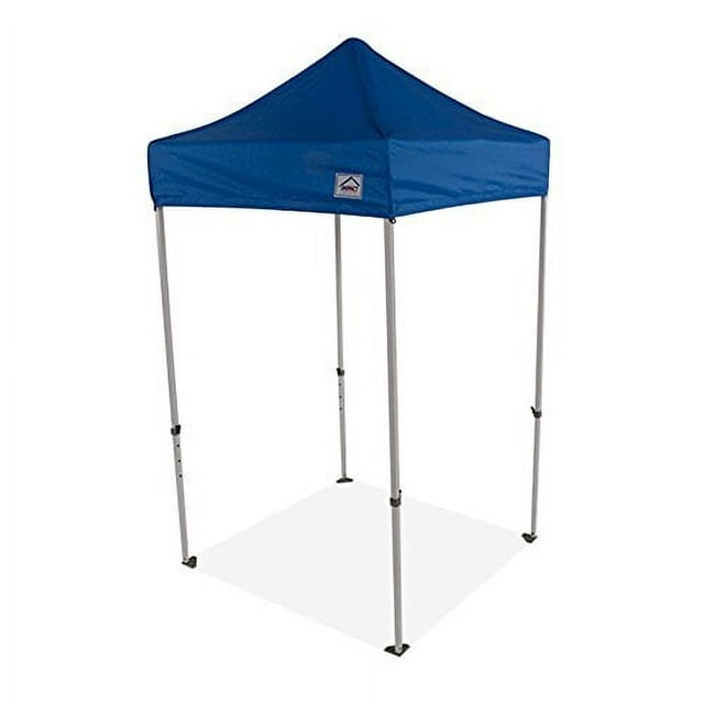 Impact 5' x 5' Pop Up Canopy Tent, Lightweight Powder Coated Steel Frame, Includes Storage Bag, Royal Blue