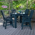 thumbnail image 2 of Highwood's 42" x 42" Square 5-pc Weatherly Dining Set - Counter Height, Outdoor, Eco-friendly, Synthetic Wood, 2 of 9