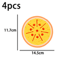 thumbnail image 2 of Bonita esponja de cocina espesada con forma de fruta, toallita multifuncional para descontaminación, limpieza ligera Ormromra CPB-DE-WX505-1, 2 of 5