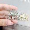thumbnail image 4 of Queen Crown Brooch Pins for Women Gold Silver Rhinestone Letter Corsage Fahion Bling Crystal Princess Lapel Pin for Clothing Dress Bridal Wedding Party Banquet Decor Elegant Jewelry Accessory, 4 of 10