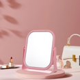 thumbnail image 3 of Kraoden Portable Foldable Makeup Mirror with Stable Stand for Desktop or Travel Use, Lightweight Stylish Glass Mirror for Women's Dressing Tables and Dorm Rooms, 3 of 6