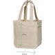 thumbnail image 3 of Las mejores bolsas de lona para la compra con fundas para botellas - Bolsas de tela para la compra resistentes y de primera calidad - Bolsas reutilizables para la compra - Bolsas para la, 3 of 5