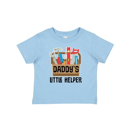 

Inktastic Daddys Little Helper Outfit Tool Box Gift Baby Boy or Baby Girl T-Shirt