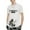 white, variant on Elevenparis Mens It Was All A Joke Graphic T-Shirt, White, Medium