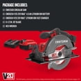 thumbnail image 3 of Sierra circular CRAFTSMAN V20 CMCS500M1 de 6-1/2 pulgadas con batería, 3 of 8