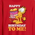thumbnail image 2 of Garfield - Happy Birthday To Me - Men's Long Sleeve T-Shirt, 2 of 4