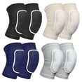 thumbnail image 3 of Children's Compression Knee Protector Pads, Thick Padded Anti-Collision Support for Volleyball, Dance, Basketball, Figure Skating & Floor Activities, Warm & Flexible - Pair, 3 of 8
