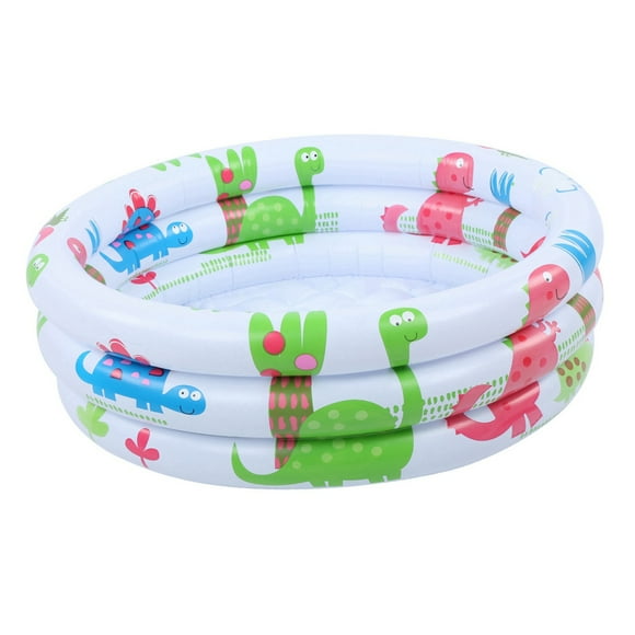 Annular Kiddie Pool, Environment-friendly Pool Ring Circles Swimming Pool with PVC Material for Swimming for Kids