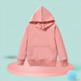 thumbnail image 4 of Gerichy Toddler Boys Girls Casual Hoodies Sweatshirt Solid Hooded Pullover Tops Long Sleeve with Pocket 3T-11T, 4 of 4
