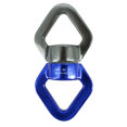 thumbnail image 2 of SPRING PARK 30KN 8-Shaped Rock Climbing Descender Connecting Rotating Ring Rope Swivel Outdoor Mountaineering Equipment Carabiner, 2 of 7
