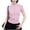Pink, variant on Women's Short Sleeve Full Zip Athletic Jacket - Slim Fit Stand Collar Lightweight Yoga Running Workout Top,Gray,Small