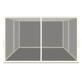 thumbnail image 5 of SUNNYOUTDOOR Canopies Sidewalls 10' L X 6.4' W Size Mesh Wall for Tent Outdoor Pop Up Canopy Screen Room Walls Only, Ecru, 5 of 9