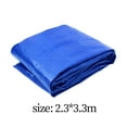 thumbnail image 6 of Swimming Pool Protective Cover Waterproof Wear Resistant PE Material Rectangle Sun Protection Foldable Rainproof Dust .3m, 6 of 8