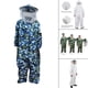 thumbnail image 5 of Chaqueta de , Apicultura Suave Profesional, Equipo de Protección de Velo de Apicultura, Traje de Apicultor de Cuerpo Completo con Sombrero , Camuflaje Azul XL Multi Yotijar Traje de apicultor, 5 of 8