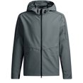 thumbnail image 2 of Ceisia Men's Business Casual Jacket Heated Hooded Long Sleeve Slim Fit with Zipper Gift and Drawstring with Pockets, 2 of 5