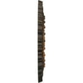 thumbnail image 4 of Ekena Millwork 18 1/2"OD x 7/8"ID x 1 1/2"P Sellek Ceiling Medallion (Fits Canopies up to 1 1/8"), Hand-Painted Rust, 4 of 5