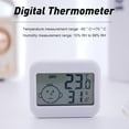 thumbnail image 6 of Digital Thermometer Hygrometer Indoor, Mini LCD Digital Thermometer Hygrometer, Accurate Room Thermomet-er and Humidity Gauge with Temperature Humidity Monitor for Greenhouse, Garden, Cellar (5Pcs), 6 of 10