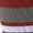 CARDINAL, GREY, WHITE, variant on Striped Baseball Sock - CARDINAL, GREY, WHITE - XS
