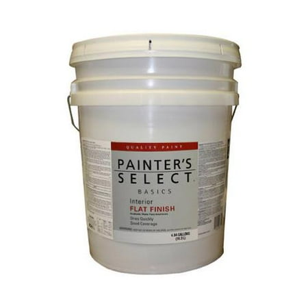 - True Value Mfg VF6-5G Painter's Select 5-Gallon Ceiling White Interior Flat Latex Wall Paint