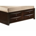 thumbnail image 5 of Newboti Furniture Marilla G1525G-QSB3 Queen Storage Bed, Cappuccino 68204, 5 of 7