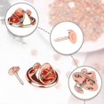 thumbnail image 4 of 120 Pairs Butterfly Clutch Tie Tacks Pin Back Compatible With With 8mm Length Blank Pins For Craft Making (silver) -Yx, 4 of 4
