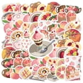 thumbnail image 3 of 35pcs-50pcs Cute Peach Stickers Fruit Kids Stickers Cartoon Decals for Laptops Suitcases Phones, 3 of 9