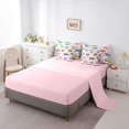 thumbnail image 3 of Erosebridal Pink Rv Car Bedding Queen Size,Cartoon Camper Comforter Sets with Sheets,Camping Room Decorative,Reversible,Ultra Soft,7 Pieces, 3 of 5