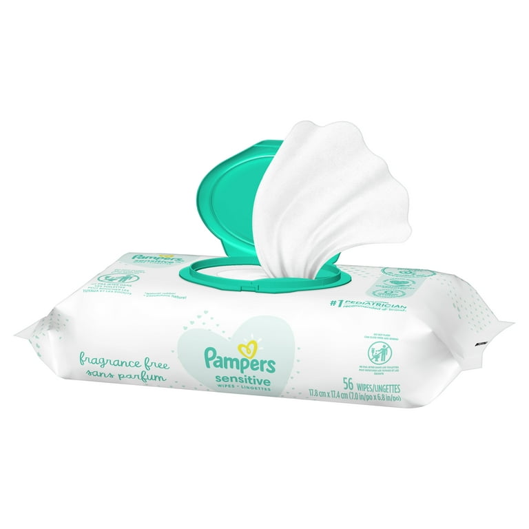 Pampers Baby Wipes - Fragrance Free - Shop Baby Wipes at H-E-B