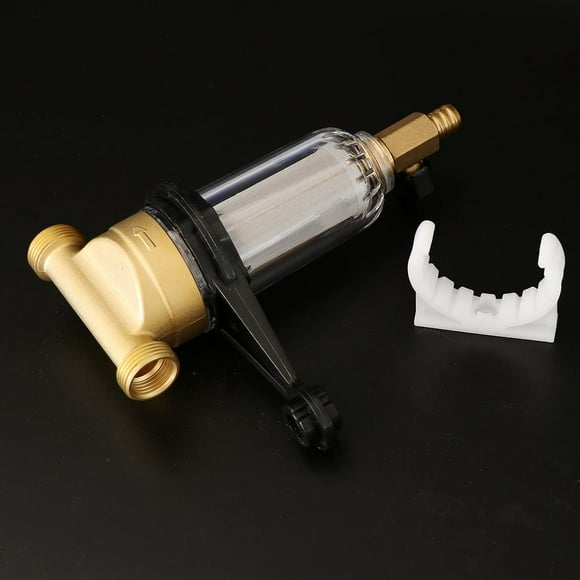 Water Prefilter System Whole House Water Filter System Brass 40 Stainless 0.75inch