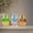 3PCS, variant on Easter Decorations Disco Mirror Egg Tabletop Decor 6.7 Inch for Party Home Display, Shiny Easter Decor for Shelf Desk Centerpiece