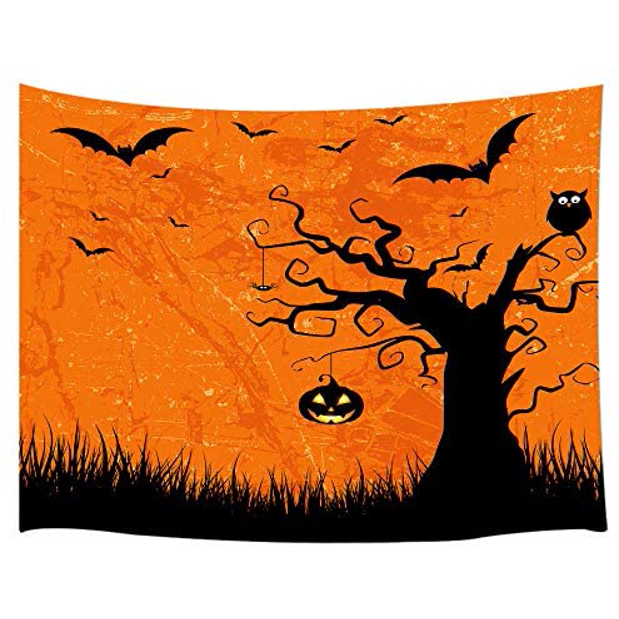 Happy Halloween Party Tapestry Ghost Tree Pumpkin Lights And Owl Bats Orange Background Tapestry Wall Hanging Art For Living Room Bedroom Home Decor 51 X 59 Inches With Pins Walmart Canada Happy Halloween Party Tapestry Ghost Tree Pumpkin Lights And Owl Bats Orange Background Tapestry Wall Hanging Art For Living Room Bedroom Home Decor 51 X 59 Inches With Pins Walmart Canada