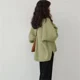 thumbnail image 4 of Suéter de cuello en V estilo holgado coreano para mujer, suéter de punto informal de color sólido holgado de nuevo estilo para otoño e invierno, 4 of 4