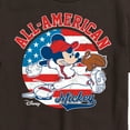 thumbnail image 2 of Disney - Americana - Mickey Americana Baseball - Adult Short Sleeve Graphic T-Shirt, 2 of 4