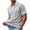 B-Gray, variant on Josdec Men's Fake Two-Piece Polo Shirt Striped Knit Short Sleeve V-Neck Collar Casual Summer Top for Office & Daily Wear M-XXXL
