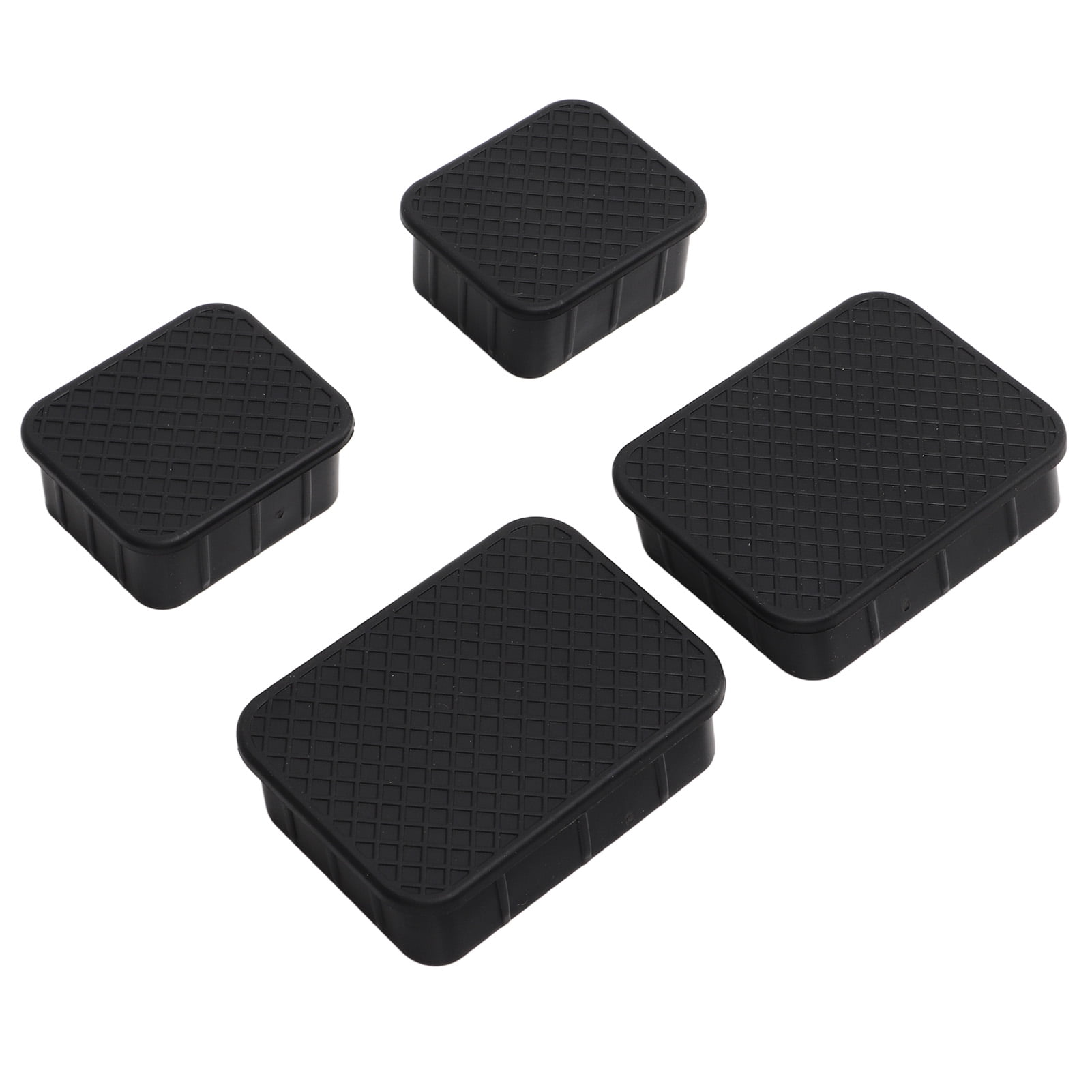 Cartaoo Crash Bar End Caps Front Axle Plug Rubber Cover Protection For